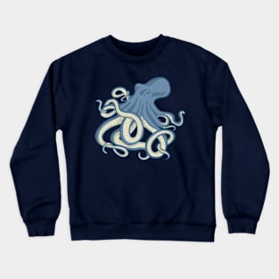 Nautical Octopus Crewneck Sweatshirt